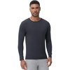 image:imageWiWi Shirts for Men Long Sleeve Underwear Viscose from Bamboo SlimFit Tee Baselayer Mens Stretchable Shirt Soft Top SXXLMidnight Blue