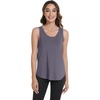 image:imageWiWi Tank Tops for Women Super Soft Sleeveless Pajama TShirt Cooling Loungewear Basic Shirts Viscose Bamboo Tee SXXLAdark Grey