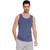 image:imageWiWi Viscose from Bamboo Mens Tank TShirt Soft Crewneck Undershirts Moisture Wicking Sleeveless Tanks Undershirt SXXLAvintage Indigo