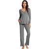 B-dark Heather Grey