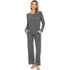 B-dark Heather Grey