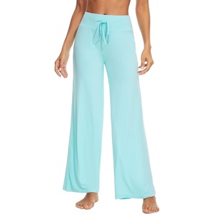 image:imageWiWi Pajama Pants for Women Comfy Soft Comfortable Pajamas Womens Lounge Sleep Pj Bottoms Viscose from Bamboo SXXLBaqua