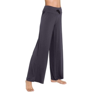 image:imageWiWi Pajama Pants for Women Comfy Soft Comfortable Pajamas Womens Lounge Sleep Pj Bottoms Viscose from Bamboo SXXLBdark Grey