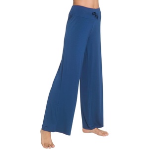 image:imageWiWi Pajama Pants for Women Comfy Soft Comfortable Pajamas Womens Lounge Sleep Pj Bottoms Viscose from Bamboo SXXLBprussian Blue