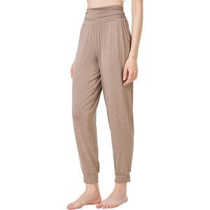 image:imageWiWi Pajama Pants for Women Soft Lounge Joggers Pockets Comfy Sleep Bottoms Viscose from Bamboo Pjs Jogger SXXLCamel