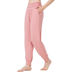 image:imageWiWi Pajama Pants for Women Soft Lounge Joggers Pockets Comfy Sleep Bottoms Viscose from Bamboo Pjs Jogger SXXLMellow Rose