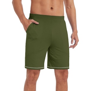 image:imageWiWi Viscose from Bamboo Pajama Short for Men Soft Knit Sleep Bottoms Summer Lounge Short Pants Cool Loungewear SXXLBarmy Green