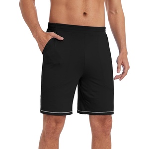 image:imageWiWi Viscose from Bamboo Pajama Short for Men Soft Knit Sleep Bottoms Summer Lounge Short Pants Cool Loungewear SXXLBblack