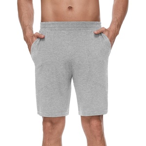 image:imageWiWi Viscose from Bamboo Pajama Short for Men Soft Knit Sleep Bottoms Summer Lounge Short Pants Cool Loungewear SXXLBheather Grey