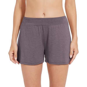 image:imageWiWi Viscose from Bamboo Pajama Shorts for Women Soft Casual Sleep Wide Leg Lounge Bottoms Pj SXXLMisty Grey