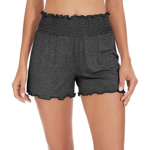 image:imageWiWi Viscose from Bamboo Pajama Shorts for Women Soft Sleep Boxers High Waisted Lounge Short Pj Bottoms SXXLAcharcoal Heather