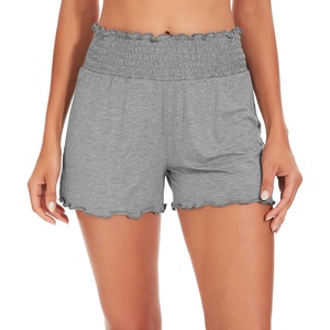 image:imageWiWi Viscose from Bamboo Pajama Shorts for Women Soft Sleep Boxers High Waisted Lounge Short Pj Bottoms SXXLAheather Grey