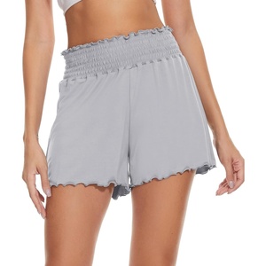 image:imageWiWi Viscose from Bamboo Pajama Shorts for Women Soft Sleep Boxers High Waisted Lounge Short Pj Bottoms SXXLAlight Grey