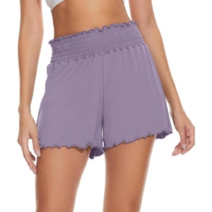 image:imageWiWi Viscose from Bamboo Pajama Shorts for Women Soft Sleep Boxers High Waisted Lounge Short Pj Bottoms SXXLAviolet